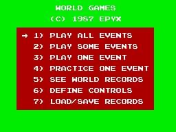 World Games — обложка
