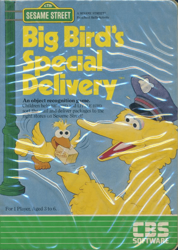 Big Bird's Special Delivery — обложка