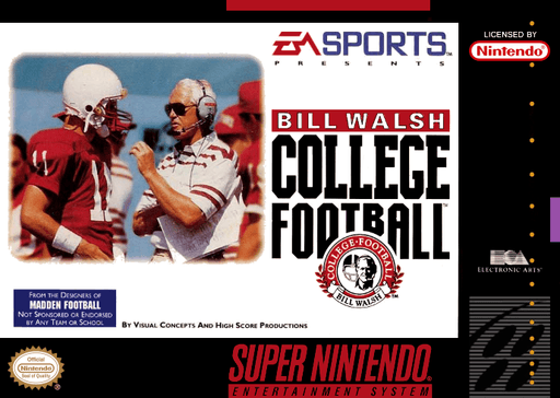 Bill Walsh College Football — обложка