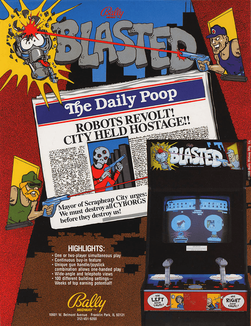 Blasted — обложка