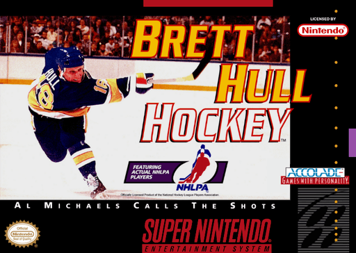 Brett Hull Hockey — обложка