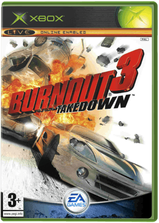 Burnout 3: Takedown — обложка