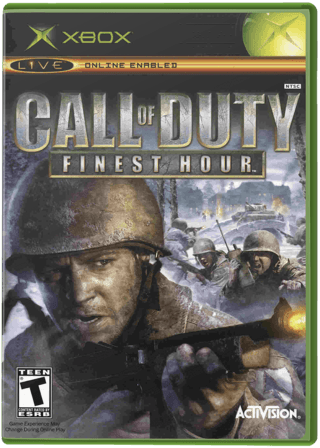 Call of Duty: Finest Hour — обложка