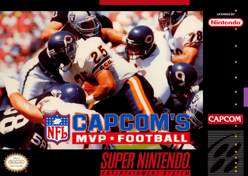 Capcom's MVP Football — обложка