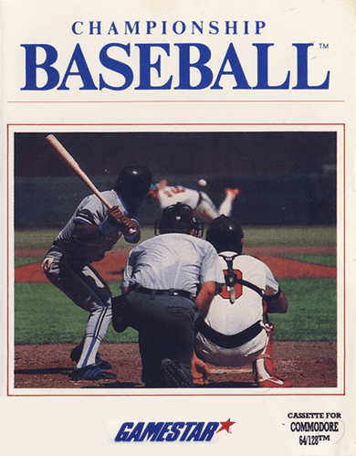 Championship Baseball — обложка