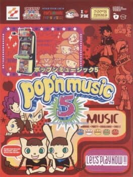 pop'n music 5 — обложка