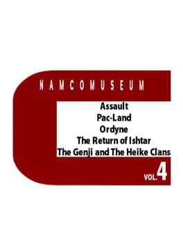 NAMCO Museum Vol. 4 — обложка