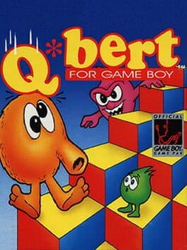 Q*bert for Game Boy — обложка
