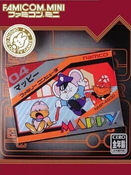 Famicom Mini: Mappy — обложка