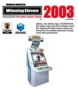 World Soccer Winning Eleven Arcade Game Style 2003 — обложка