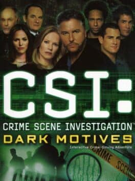 CSI: Dark Motives — обложка