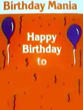 Birthday Mania — обложка