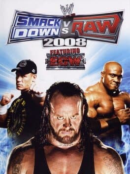 WWE SmackDown vs. Raw 2008 — обложка