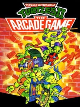 Teenage Mutant Ninja Turtles II: The Arcade Game — обложка