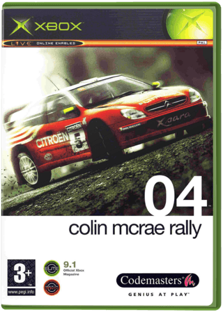 Colin McRae Rally 04 — обложка
