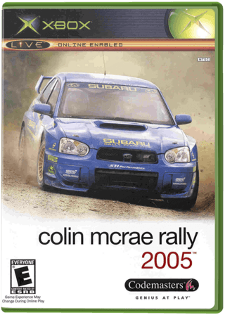 Colin McRae Rally 2005 — обложка