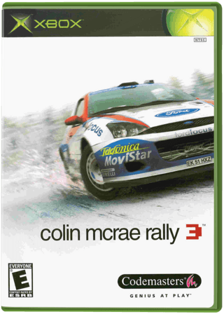 Colin McRae Rally 3 — обложка