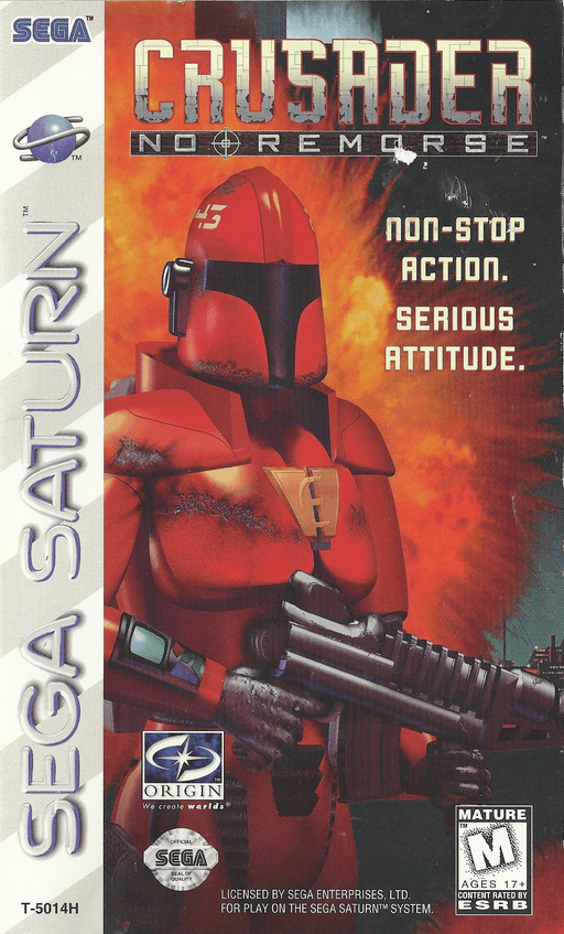 Crusader: No Remorse — обложка