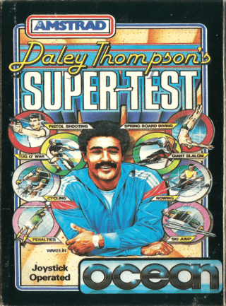 Daley Thompson's Supertest — обложка