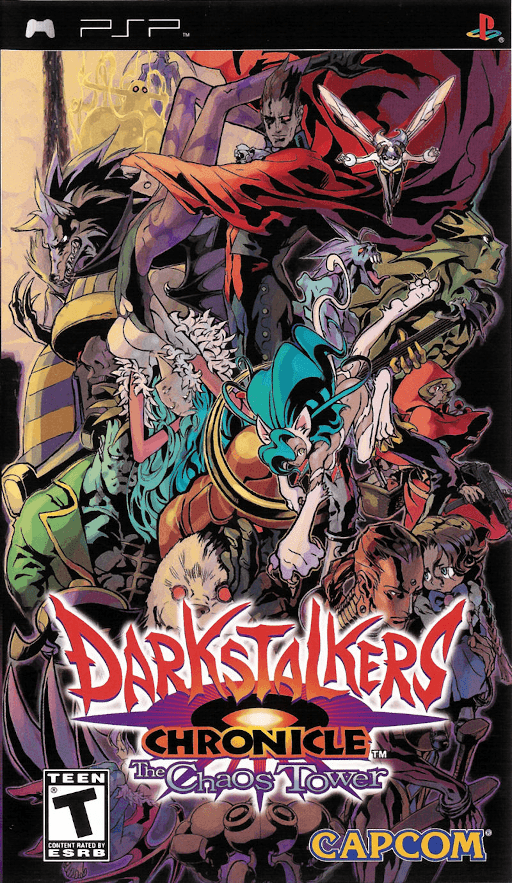 Darkstalkers Chronicle: The Chaos Tower — обложка