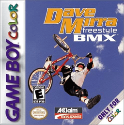 Dave Mirra Freestyle BMX — обложка