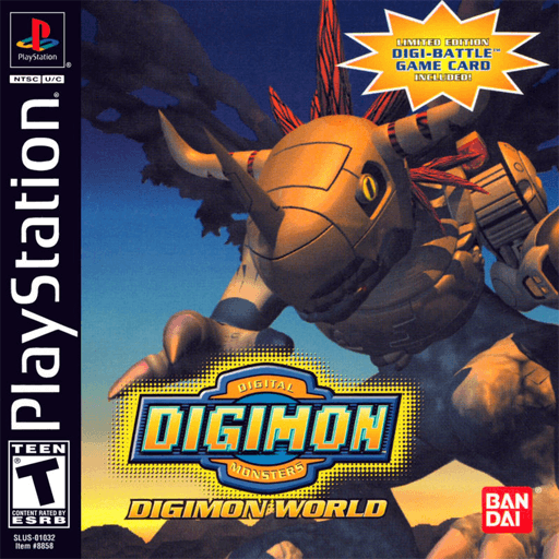 Digimon World — обложка