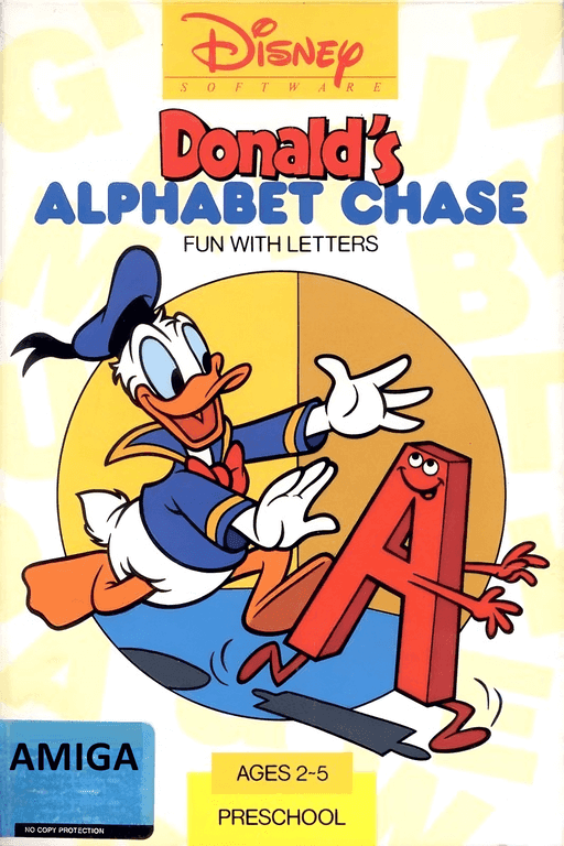 Donald's Alphabet Chase — обложка