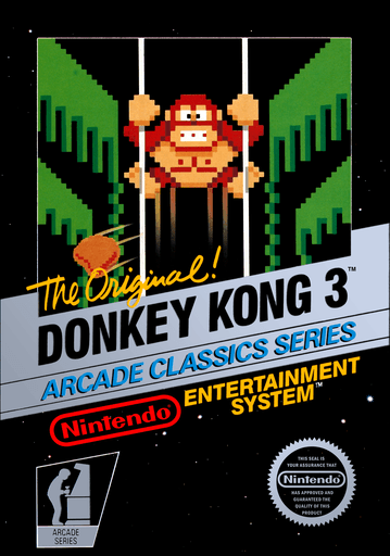 Donkey Kong 3 — обложка