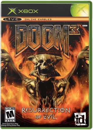 Doom 3: Resurrection of Evil — обложка