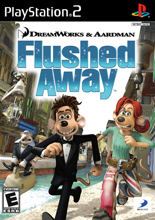 DreamWorks & Aardman Flushed Away — обложка
