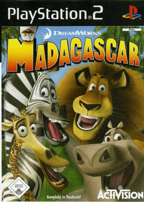 DreamWorks Madagascar — обложка