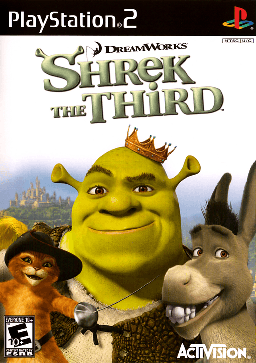 DreamWorks Shrek the Third — обложка