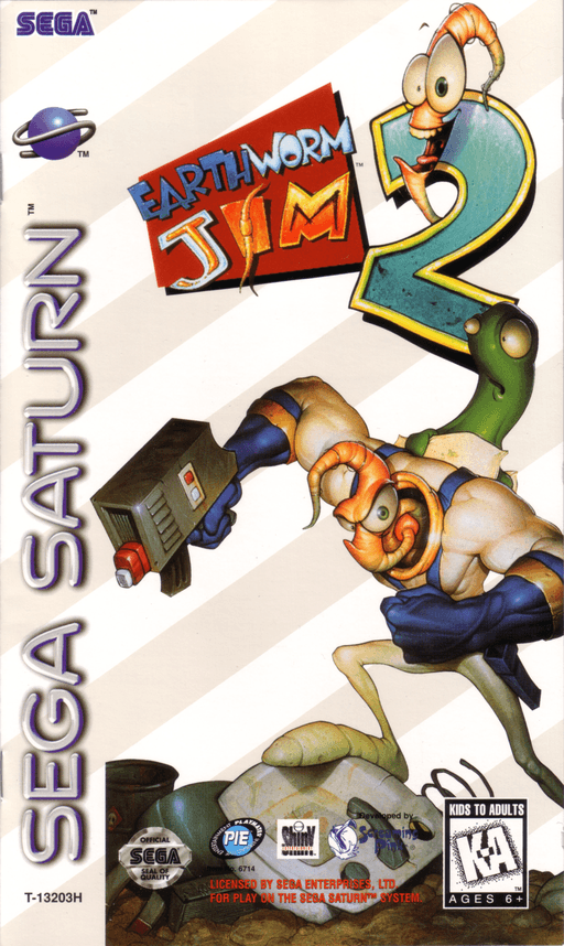 Earthworm Jim 2 — обложка