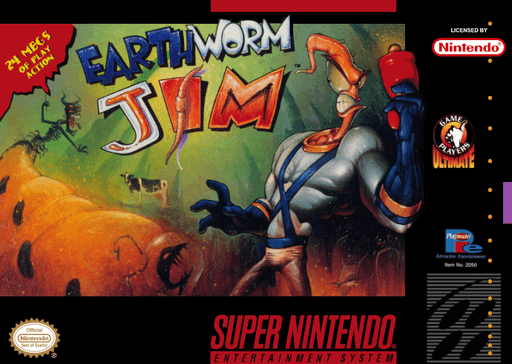 Earthworm Jim — обложка