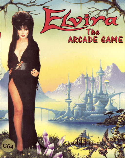 Elvira: The Arcade Game — обложка