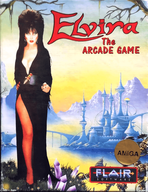 Elvira: The Arcade Game — обложка