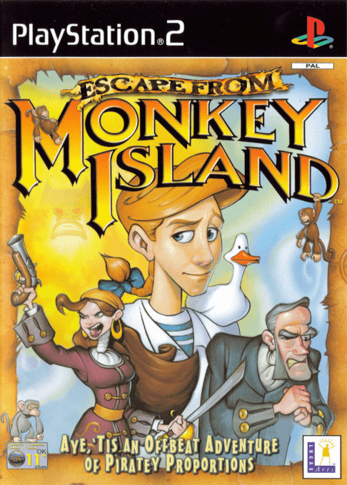 Escape from Monkey Island — обложка