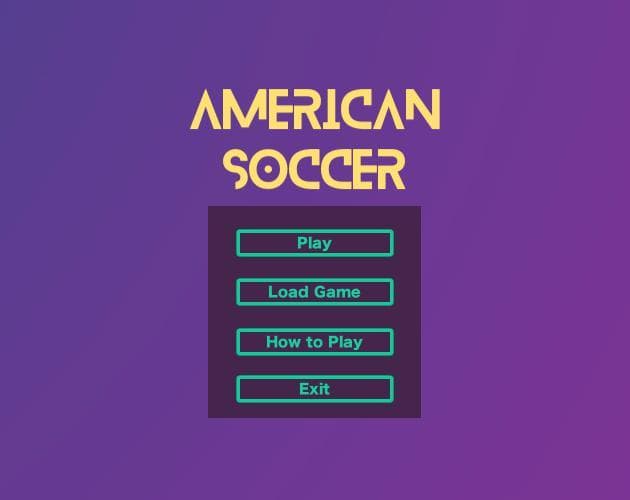 American Soccer — обложка