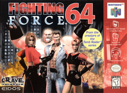 Fighting Force 64 — обложка