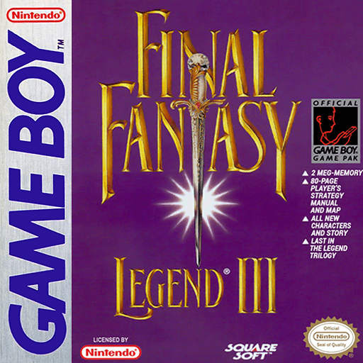 Final Fantasy Legend III — обложка