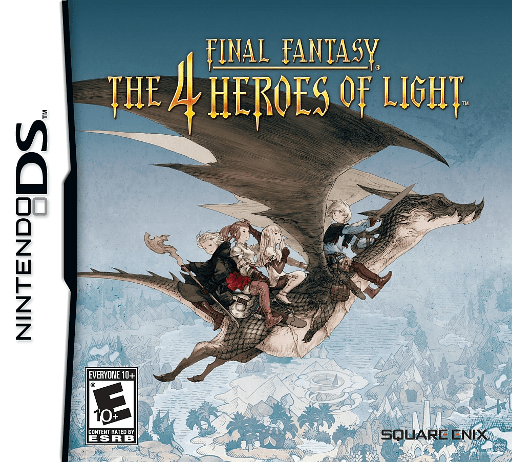 Final Fantasy: The 4 Heroes of Light — обложка