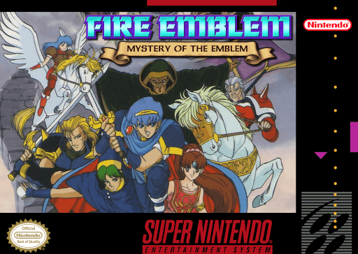 Fire Emblem: Mystery of the Emblem — обложка