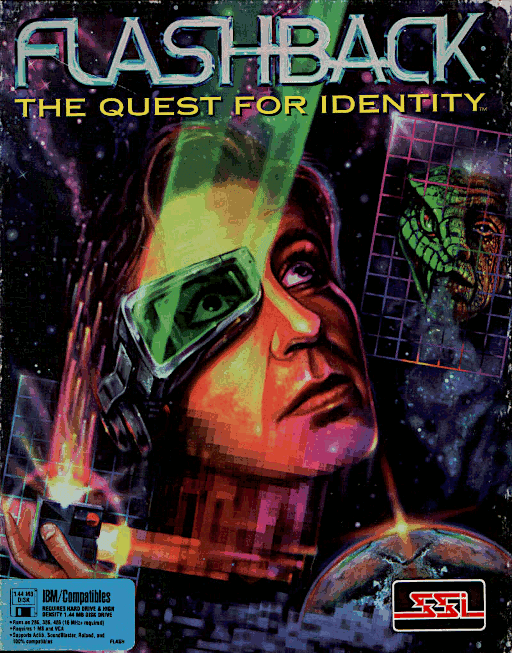 Flashback: The Quest for Identity — обложка