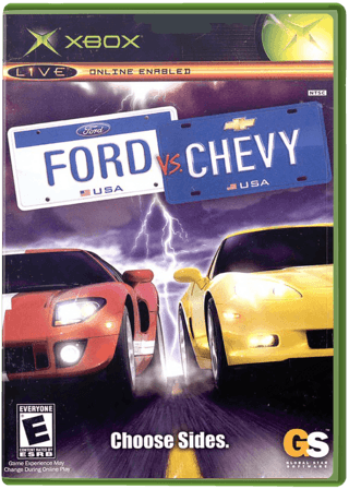 Ford vs. Chevy — обложка