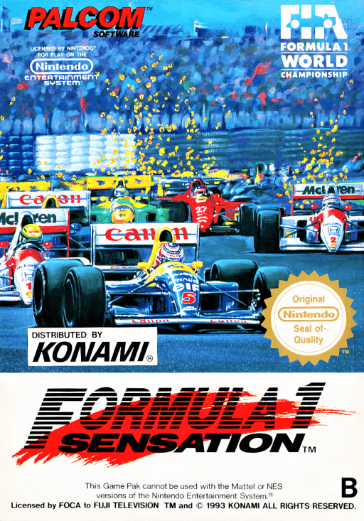 Formula 1 Sensation — обложка
