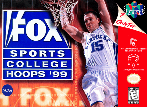 Fox Sports College Hoops '99 — обложка