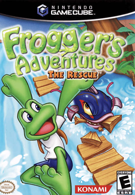 Frogger's Adventures: The Rescue — обложка