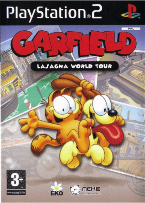 Garfield: Lasagna World Tour — обложка