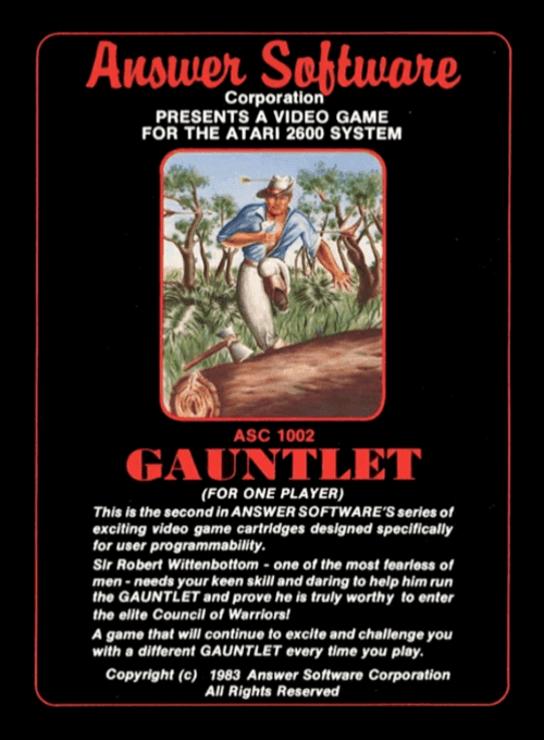 Gauntlet — обложка