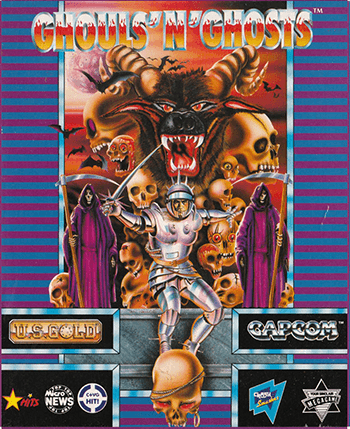 Ghouls 'n' Ghosts — обложка